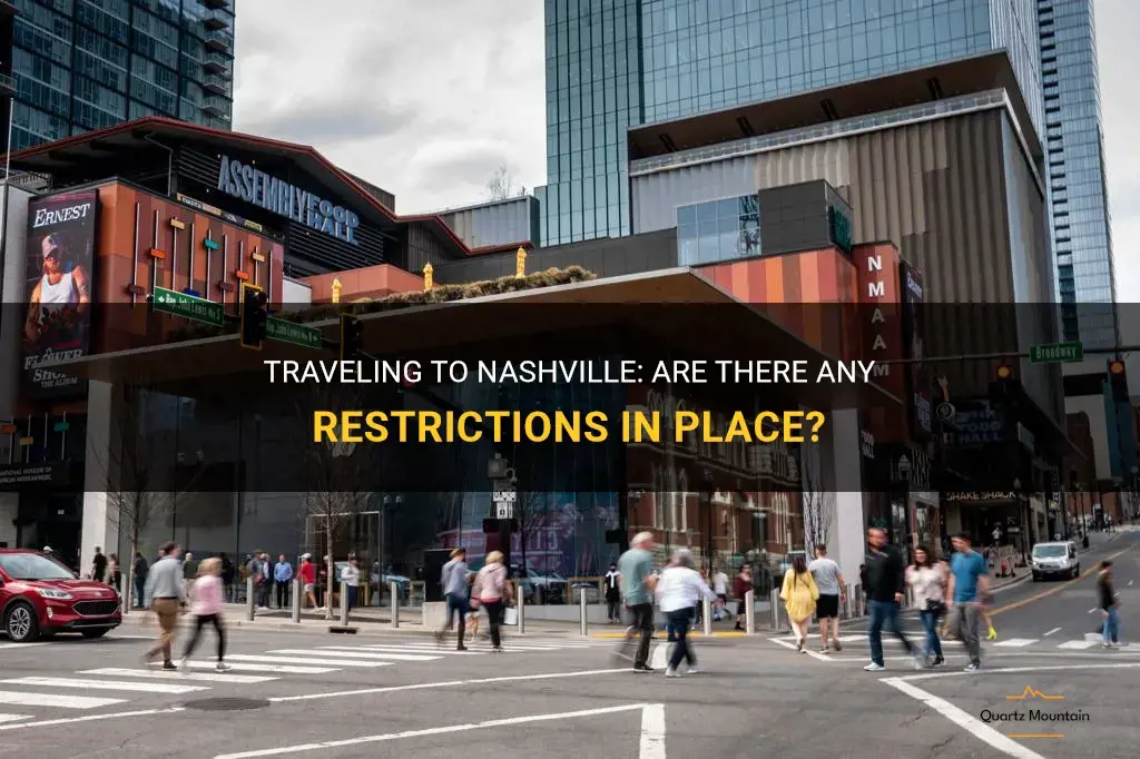 does nashville have travel restrictions