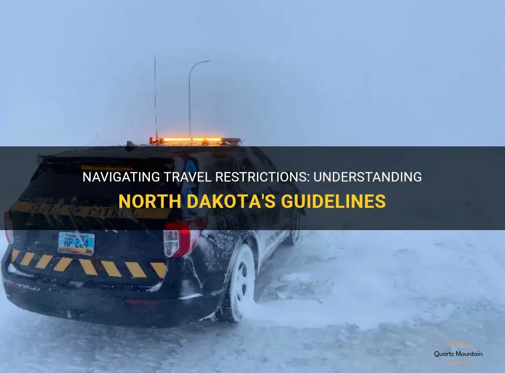 does north dakota have any travel restrictions