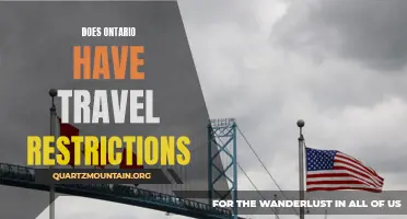 Exploring Ontario: Understanding Travel Restrictions in Canada's Most Populous Province