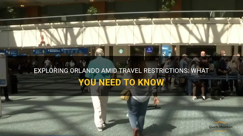 does orlando have travel restrictions