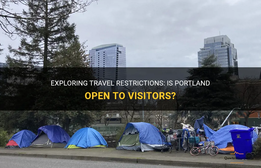 does portland have travel restrictions