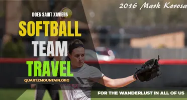 Exploring the Travel Schedule of Saint Xavier's Softball Team