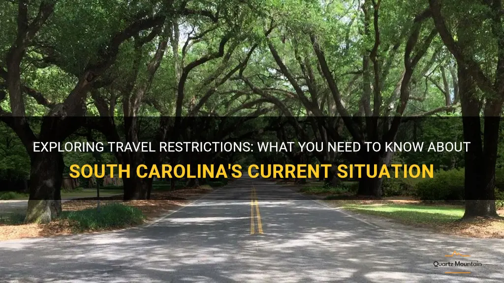 does sc have any travel restrictions