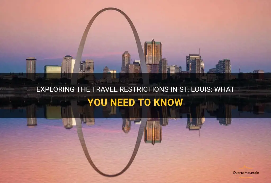 does st louis have travel restrictions