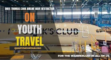 The Youth Travel Guide: Exploring Thomas Cook Airline's Restrictions