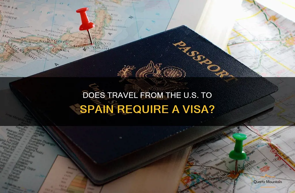does travel from u s to spain require a visa