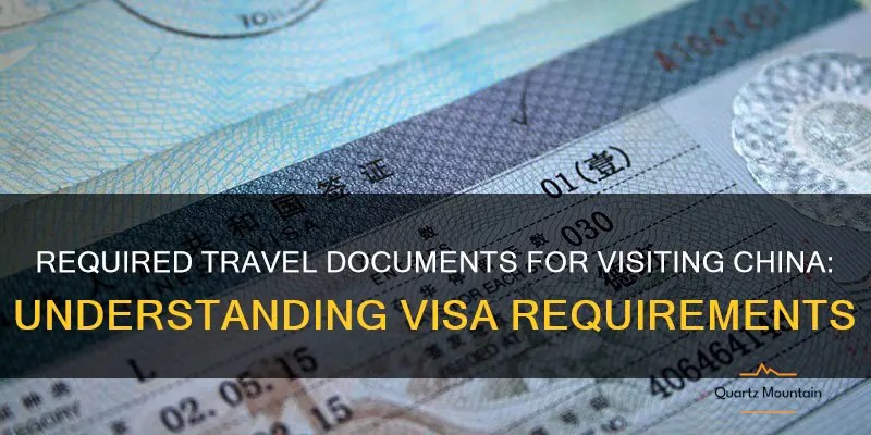 does travel to china require a visa