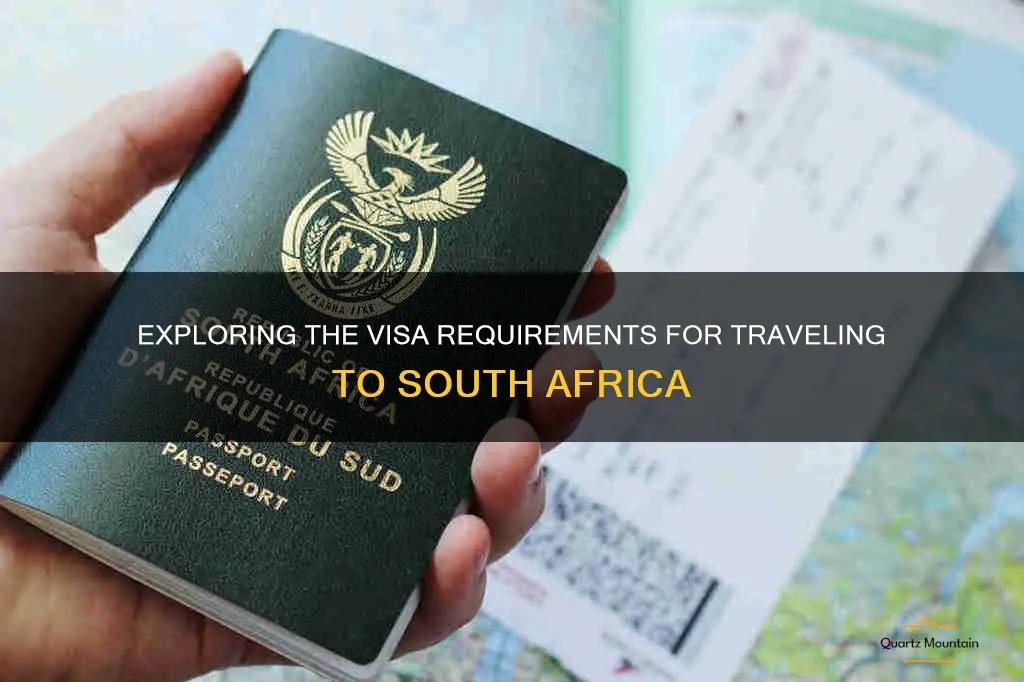 does travel to south africa require a visa