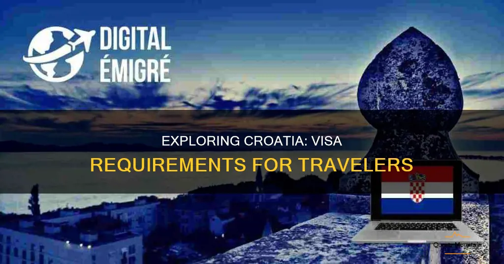 does traveling to croatia require a visa