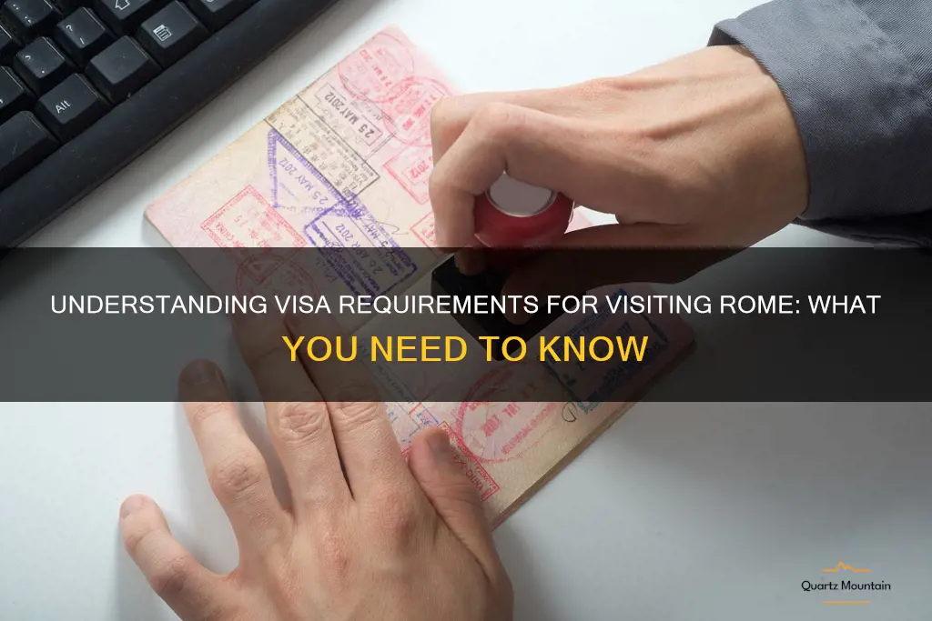 does visitng rome require a travel visa