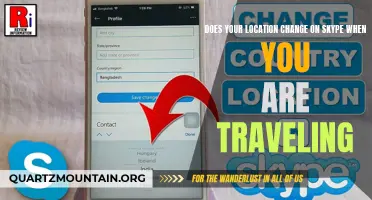 Does Your Location Change on Skype When You Are Traveling?