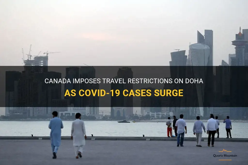 doha to canada travel restrictions