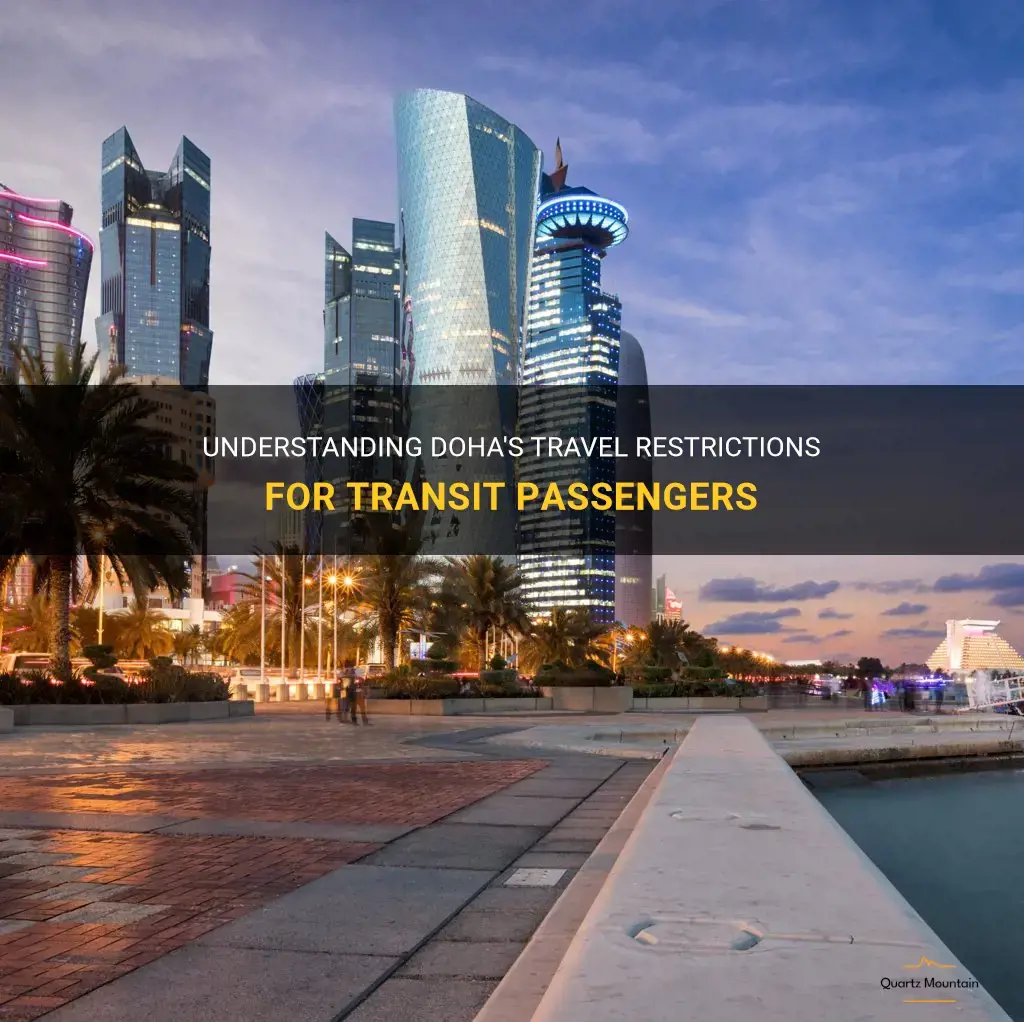 travel restrictions for transit in doha