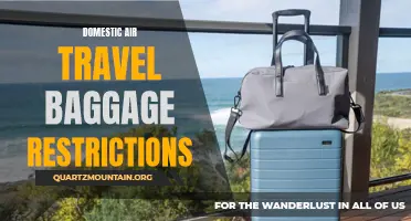 Navigating Domestic Air Travel: Understanding Baggage Restrictions