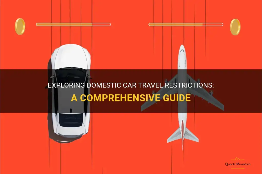 domestic car travel restrictions