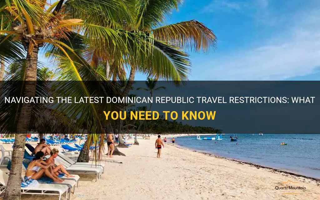 domincan republic travel restrictions