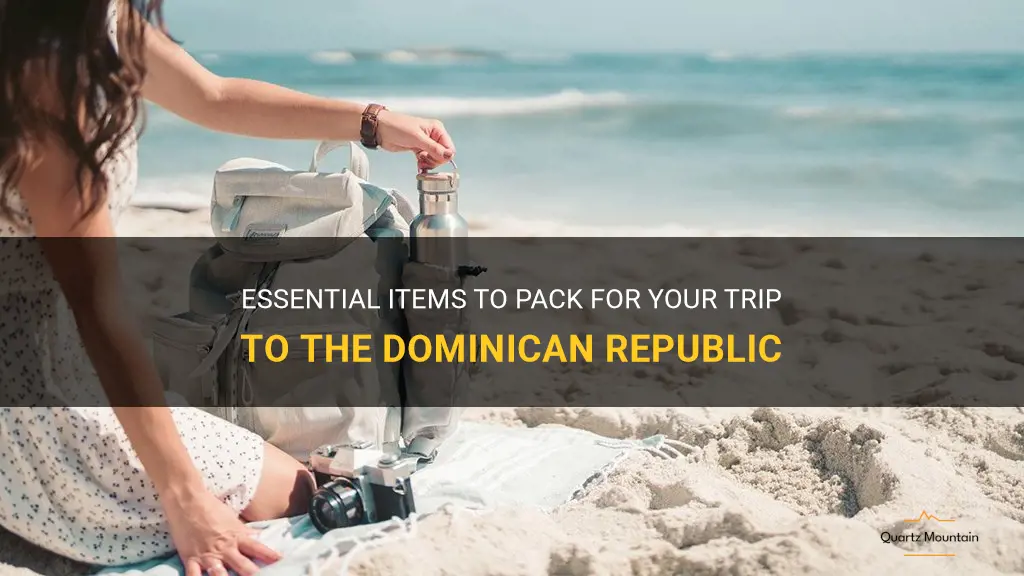 dominican republic what to pack