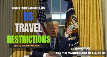 Donald Trump Implements New US Travel Restrictions in Response to Emerging Travel Concerns