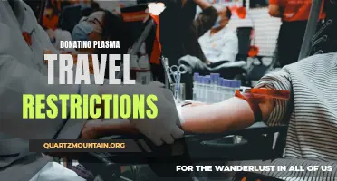 Navigating Travel Restrictions when Donating Plasma: What You Need to Know