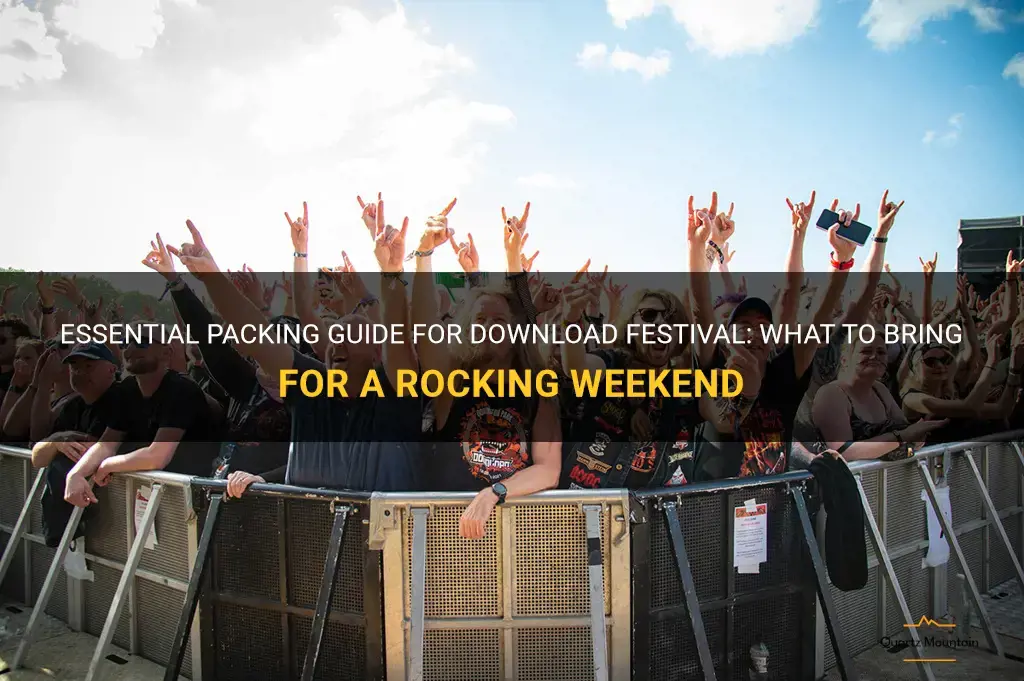 download festival what to pack