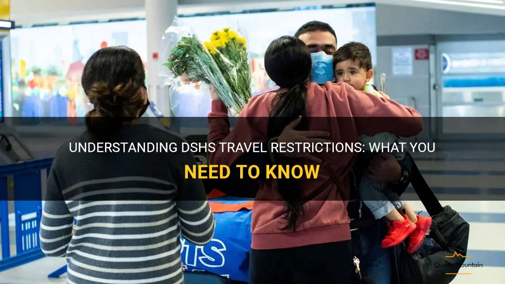 dshs travel restrictions