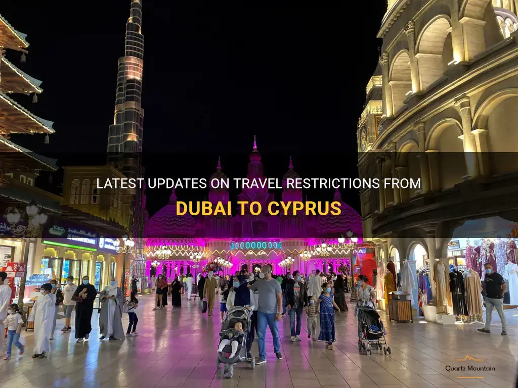 dubai to cyprus travel restrictions