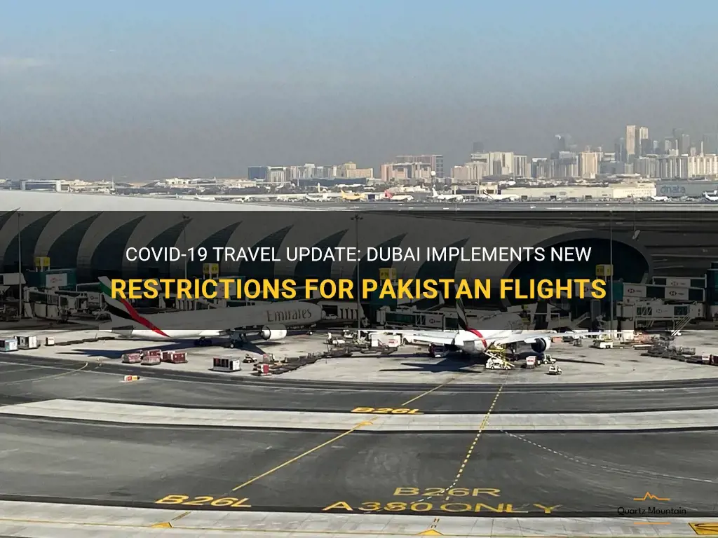 dubai to pakistan travel restrictions
