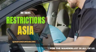 DUI Travel Restrictions: Impact on Tourists in Asia