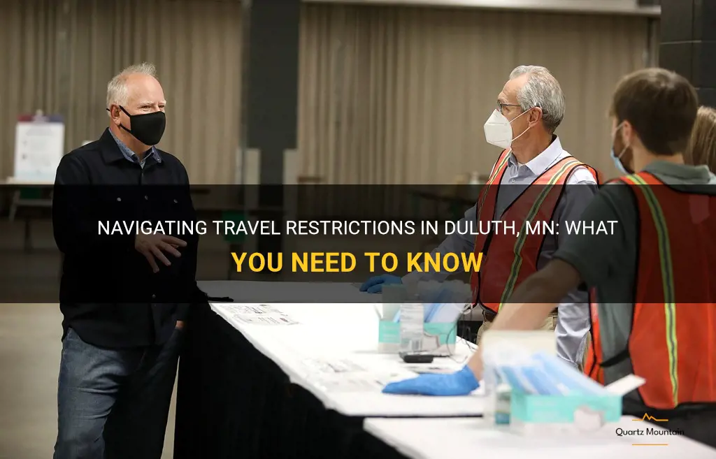 duluth mn travel restrictions