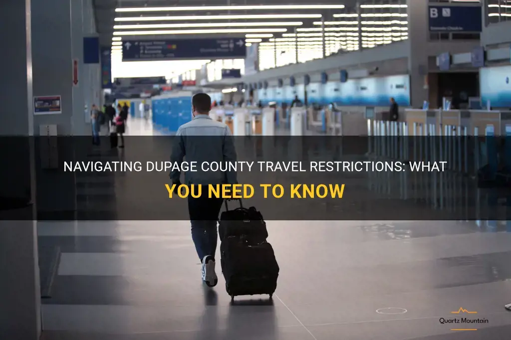 dupage travel restrictions