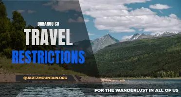 Navigating Durango, CO: Understanding Travel Restrictions and Guidelines