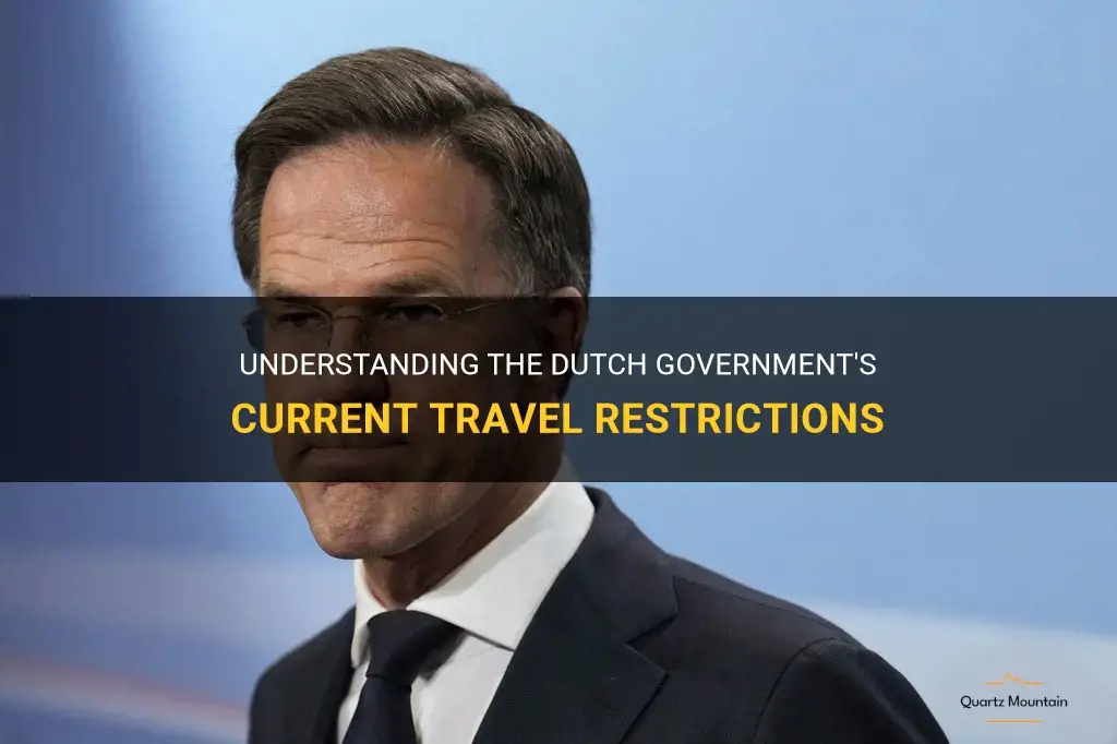 dutch government travel restrictions