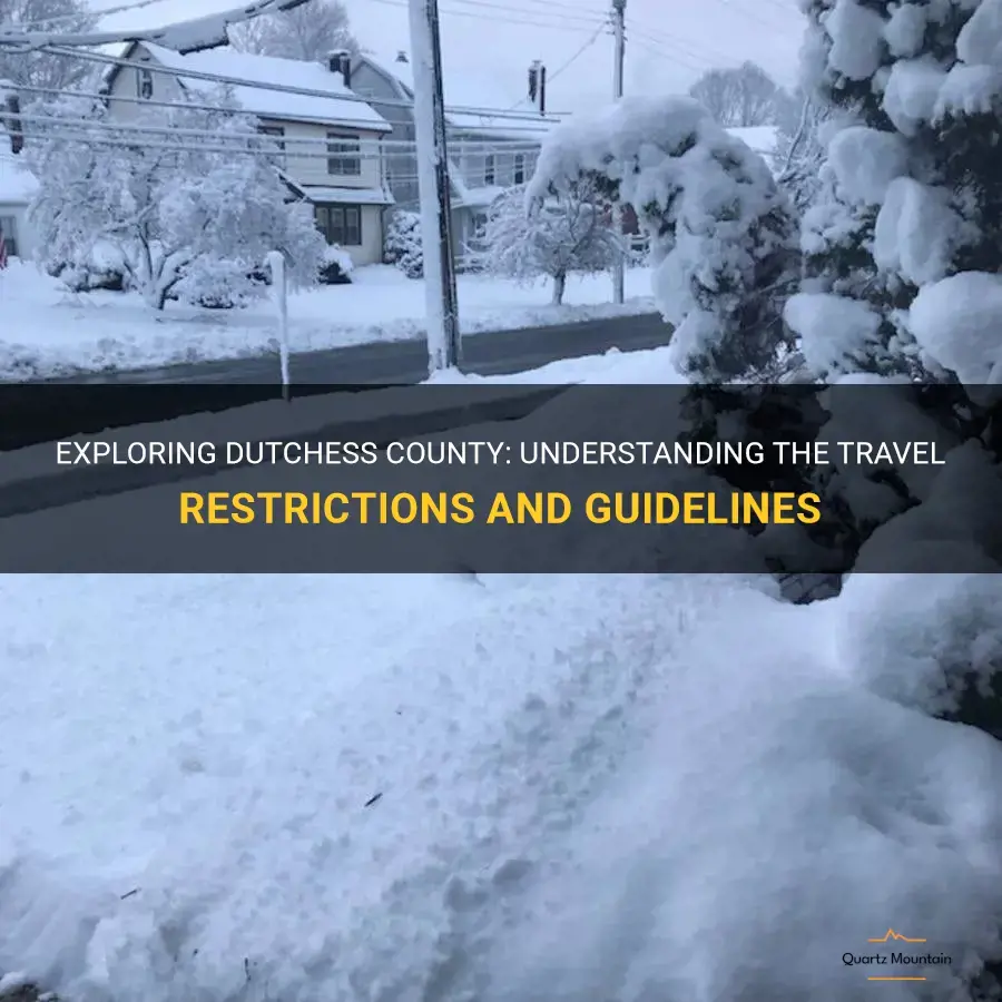 dutchess county travel restrictions