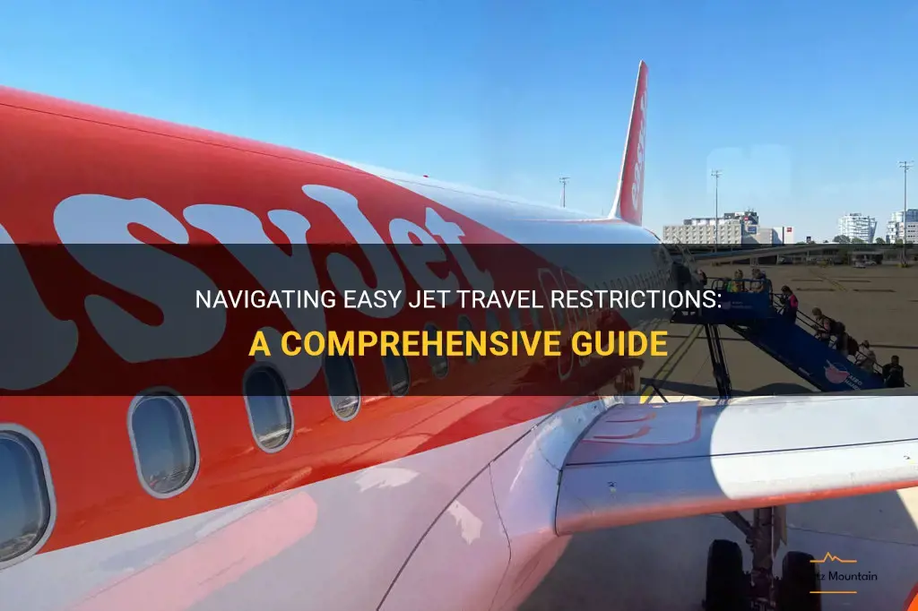 easy jet travel restrictions