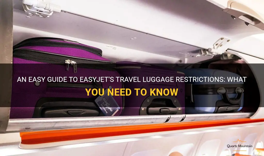 easyjet travel luggage restrictions