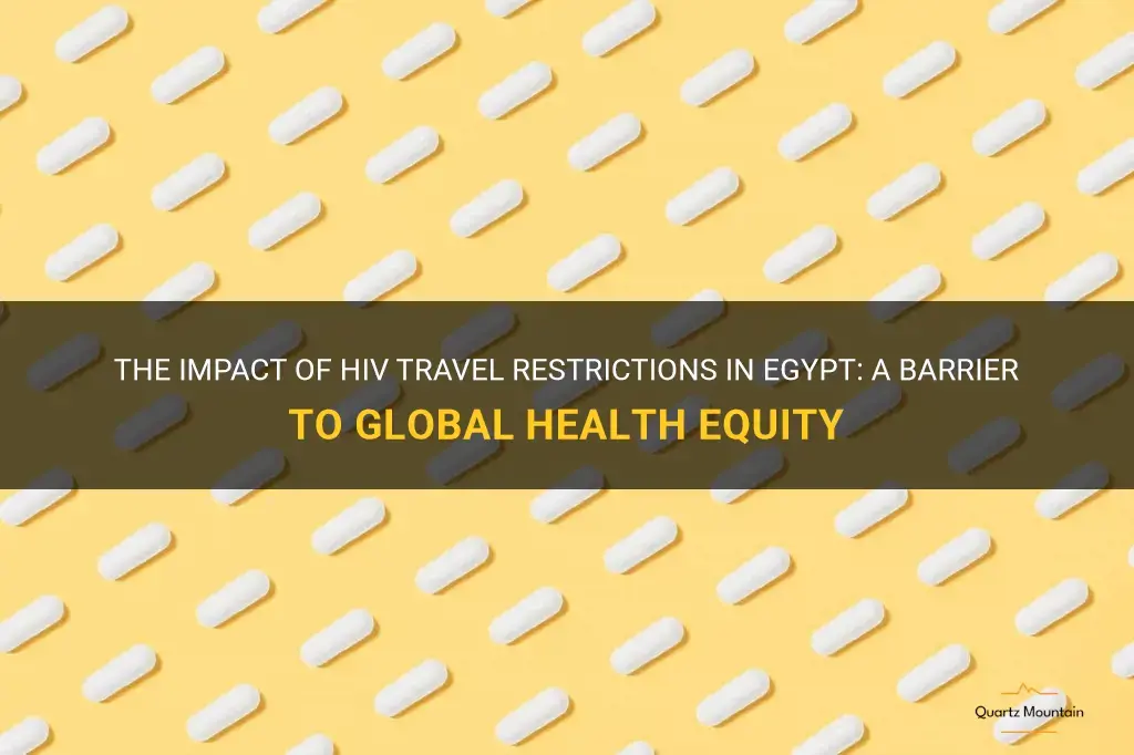 egypt hiv travel restrictions