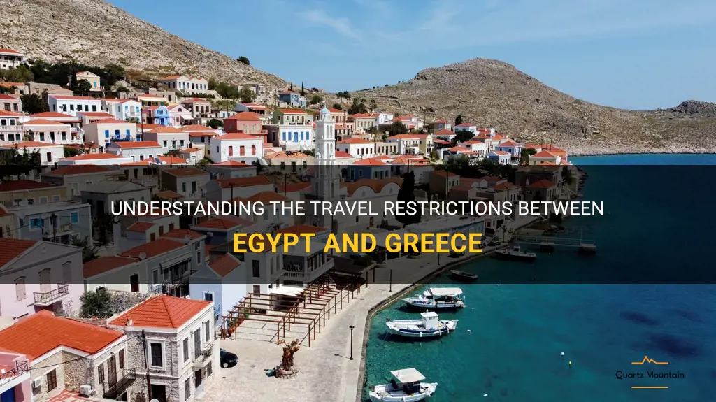 egypt to greece travel restrictions