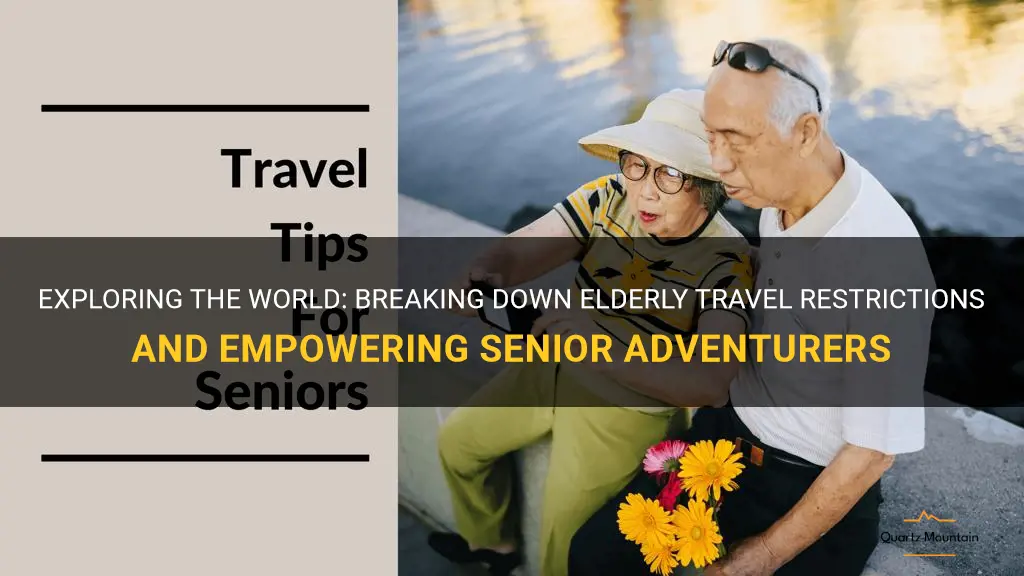 elderly travel restrictions