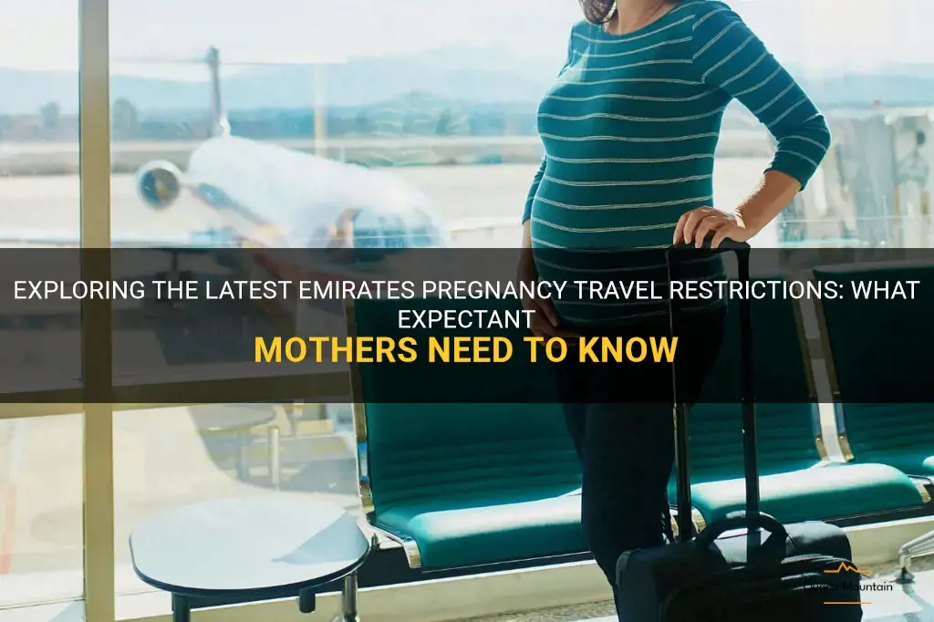 emirates pregnancy travel restrictions