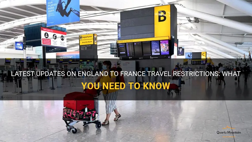 england to france travel restrictions