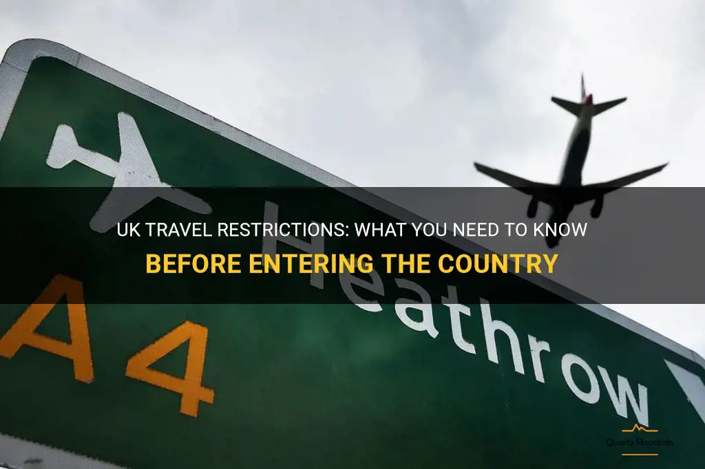 entering uk travel restrictions