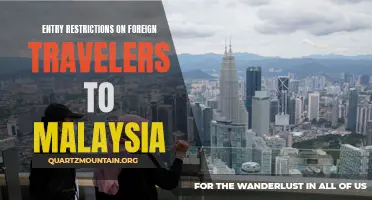 Exploring the Entry Restrictions Imposed on Foreign Travelers to Malaysia: What You Need to Know