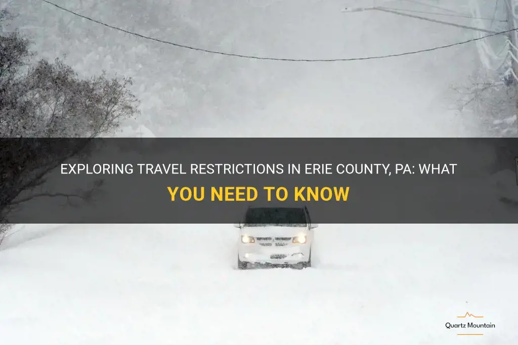 erie county pa travel restrictions