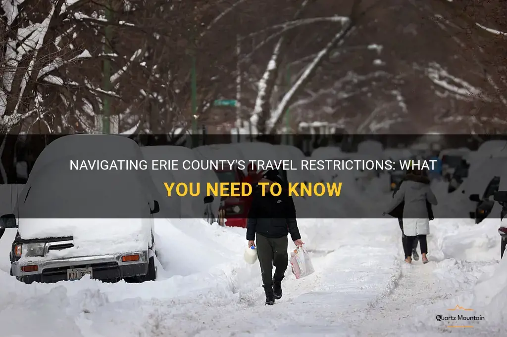 erie county travel restrictions