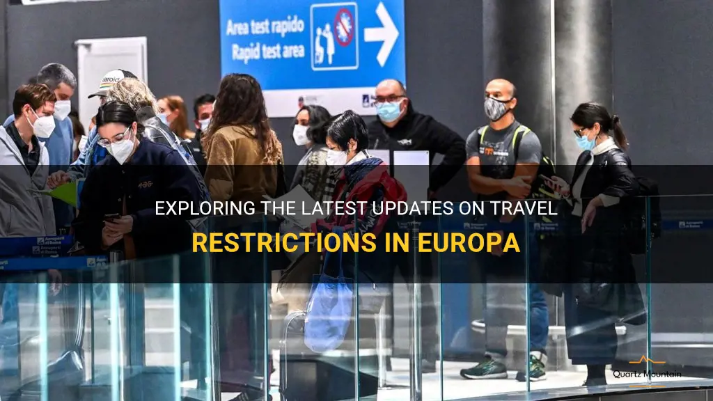 europa travel restrictions