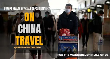 Europe Health Officials Oppose Restrictions on China Travel: Here's Why