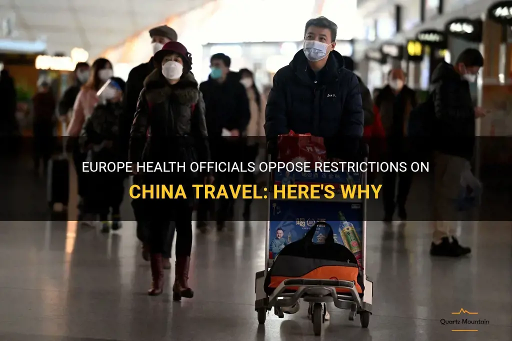 europe health officials oppose restrictions on china travel
