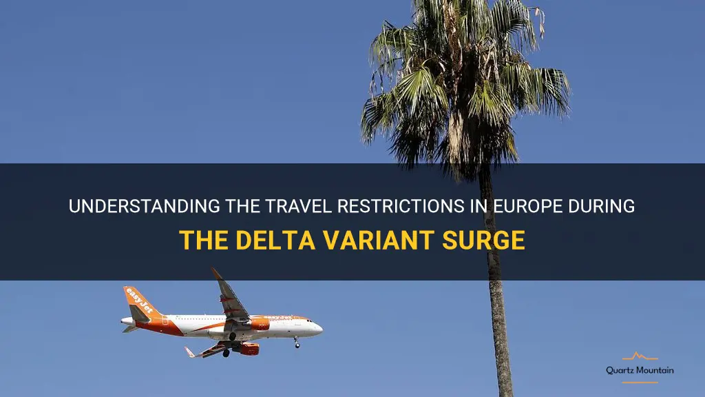 europe travel restrictions delta variant