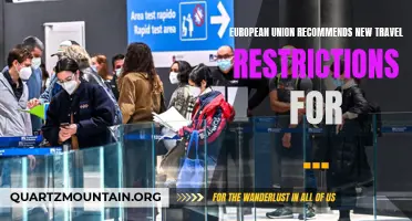 European Union Recommends New Travel Restrictions for Non-Essential Travelers