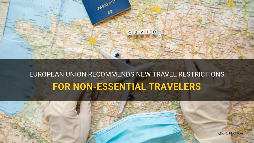 european union recommends new travel restrictions for ...